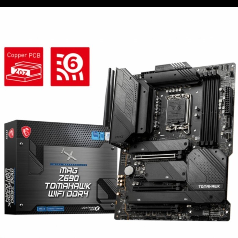 MSI MAG Z690 TOMAHAWK WIFI DDR4 (Intel LGA 1700, Gen12)