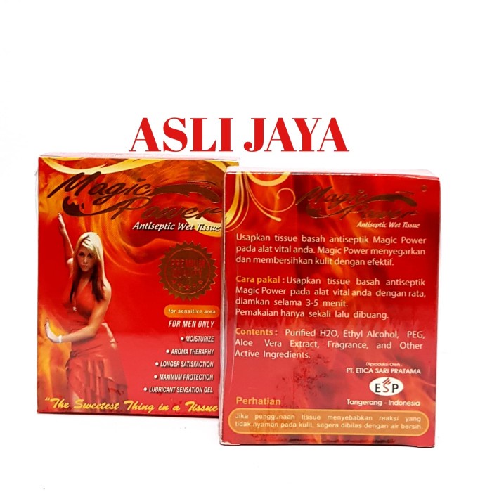 TISSUE - TISU MAGIC POWER MERAH SANGAT AMPUH MANJUR