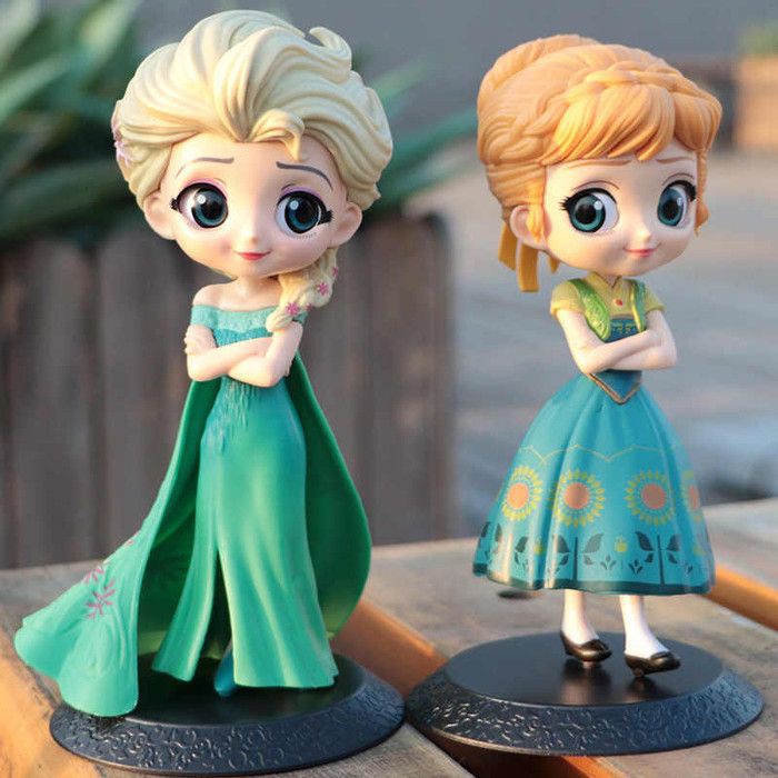 Frozen Anna Elsa QPosket Figure