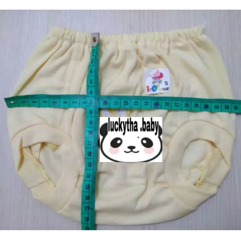 3pcs_IOL celana pop bayi polos s.m.l/ celana kacamata iol/celana pop pendek iol/ perlengkapan bayi