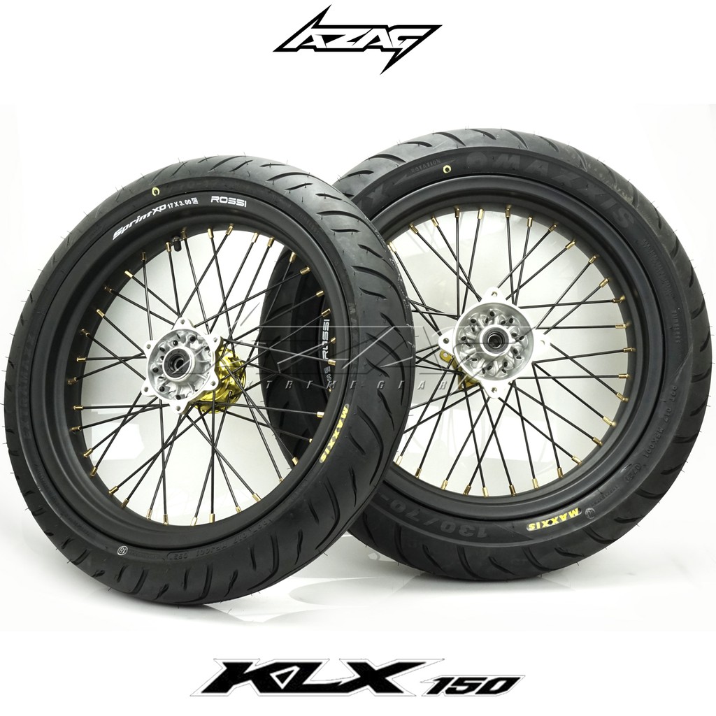 Ban Set Supermoto KLX Dtracker Ban Maxxis
