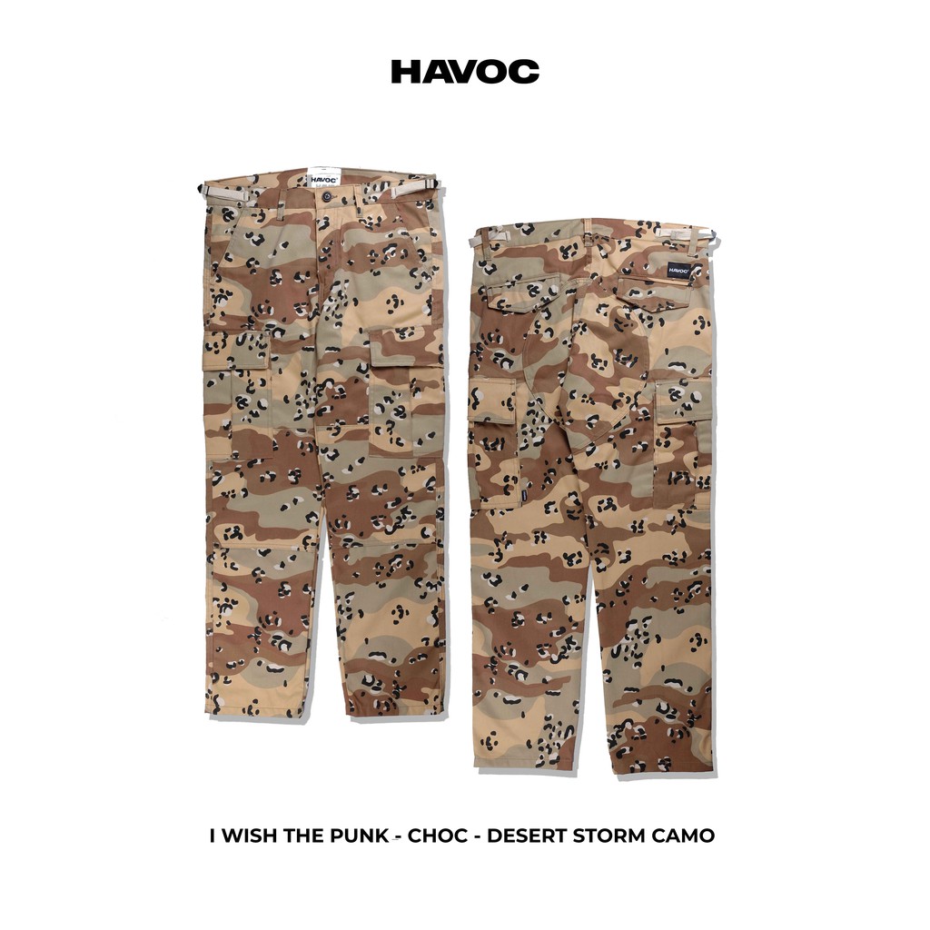 HAVOC CHOC DESERT STORM CARGO PANTS