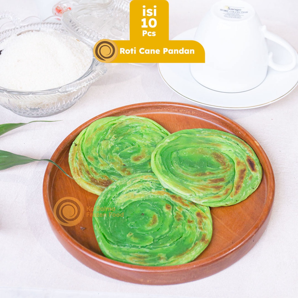 PAKET RESELLER Roti cane / Roti maryam / Roti canai ( 30 pack ) Ori, Cokelat, Keju, Pandan