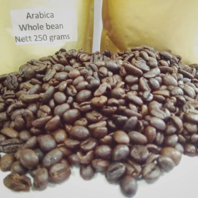 

Roasted Arabica coffee bean