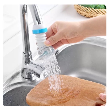 SAMBUNGAN KERAN AIR FLEXIBLE SARINGAN KRAN WATER FAUCET FILTER ANTI SPLASH SHOWER [ SWEET SPACE ]