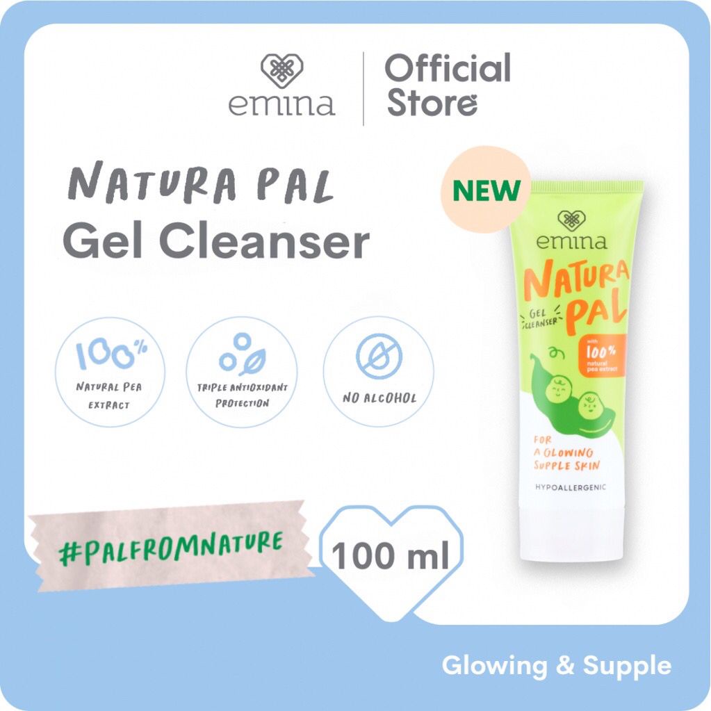 [Grosir] Emina Natura Pal Gel Cleanser 100ml