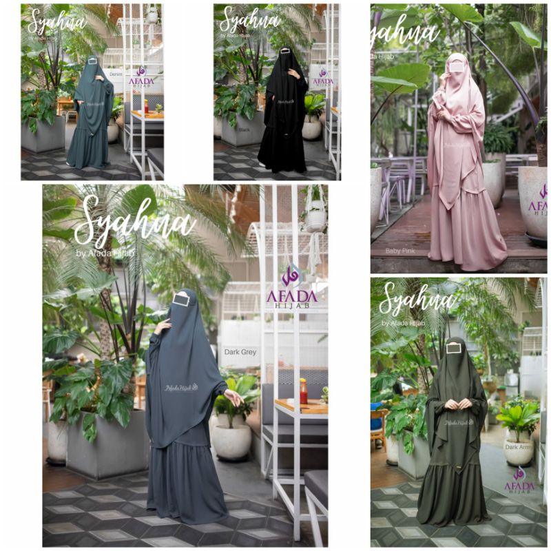 Syahna Set by Afada Hijab (please check before order)