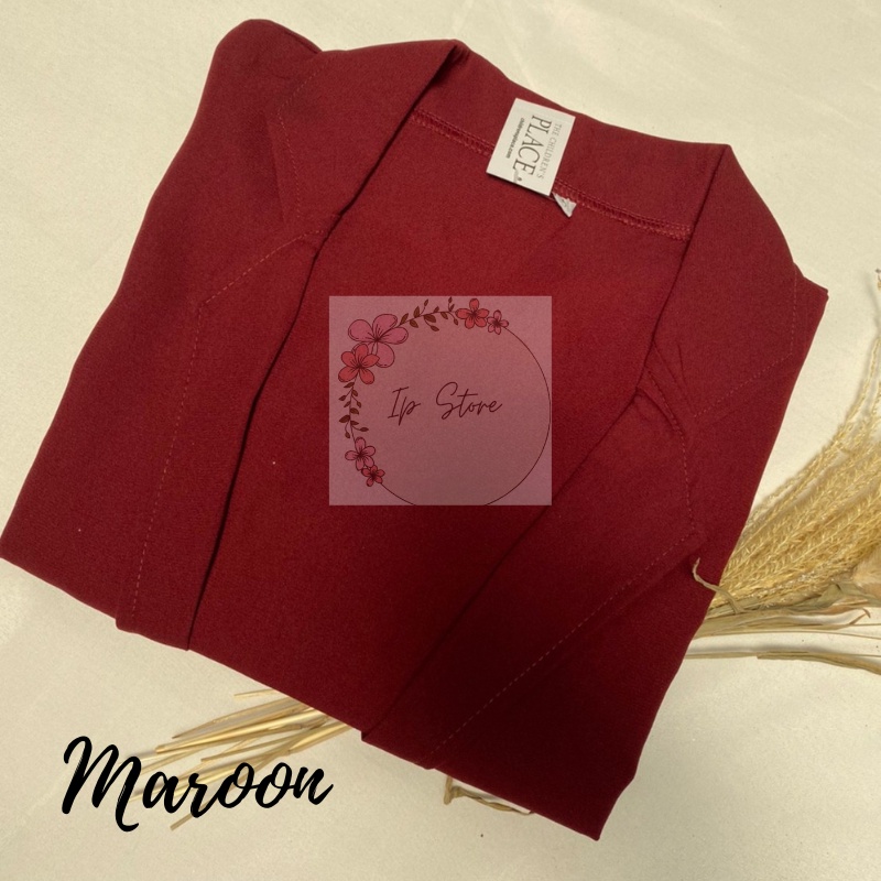 Blazer Wanita Korea / Blazer Basic Plain Korean Style / Blazer Tangan Panjang Wanita