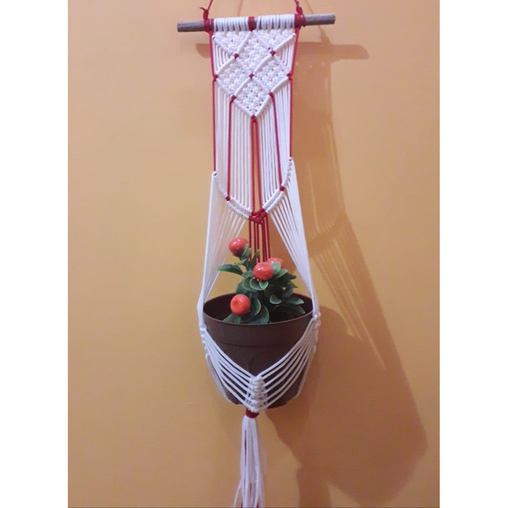 Tali pot gantungan / gantungan pot / hiasan dinding / tali kur