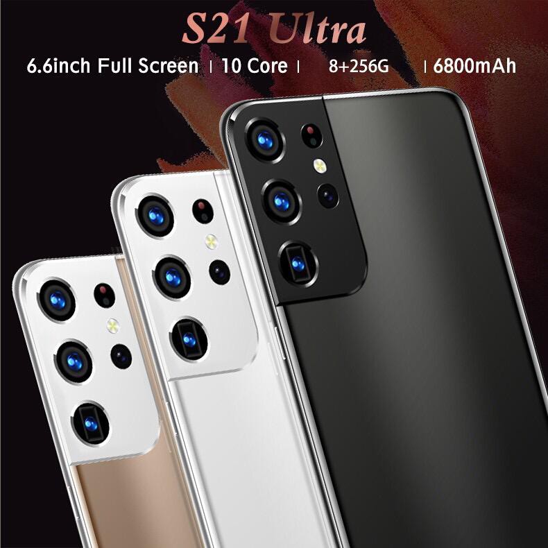 HP Android S21 Ultra RAM 8GB & ROM 256GB Jaringan 4G Smartphone 6.6