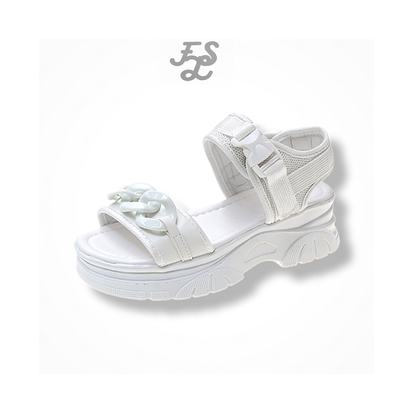 LUMMYSHOP SANDALS WANITA BRISIA PLATFORM 2 WARNA IMPORT ( REAL PICTURE )