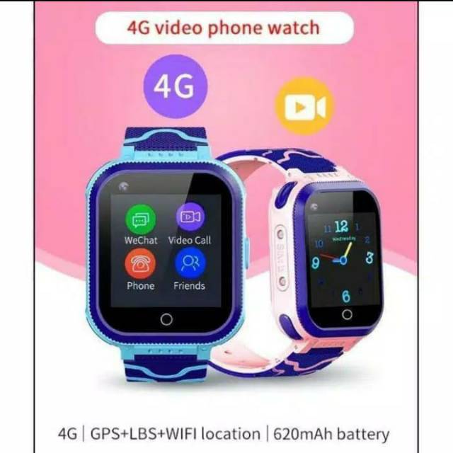 Jam tangan anak smartwatch Imoo Video call 4G