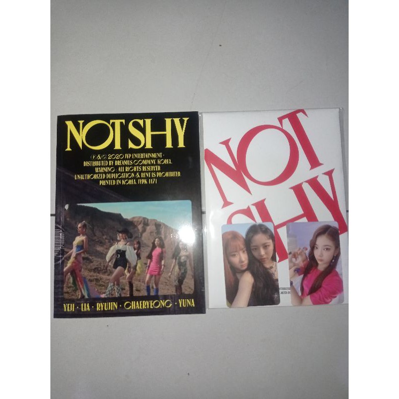 ITZY Album Not Shy Unsealed