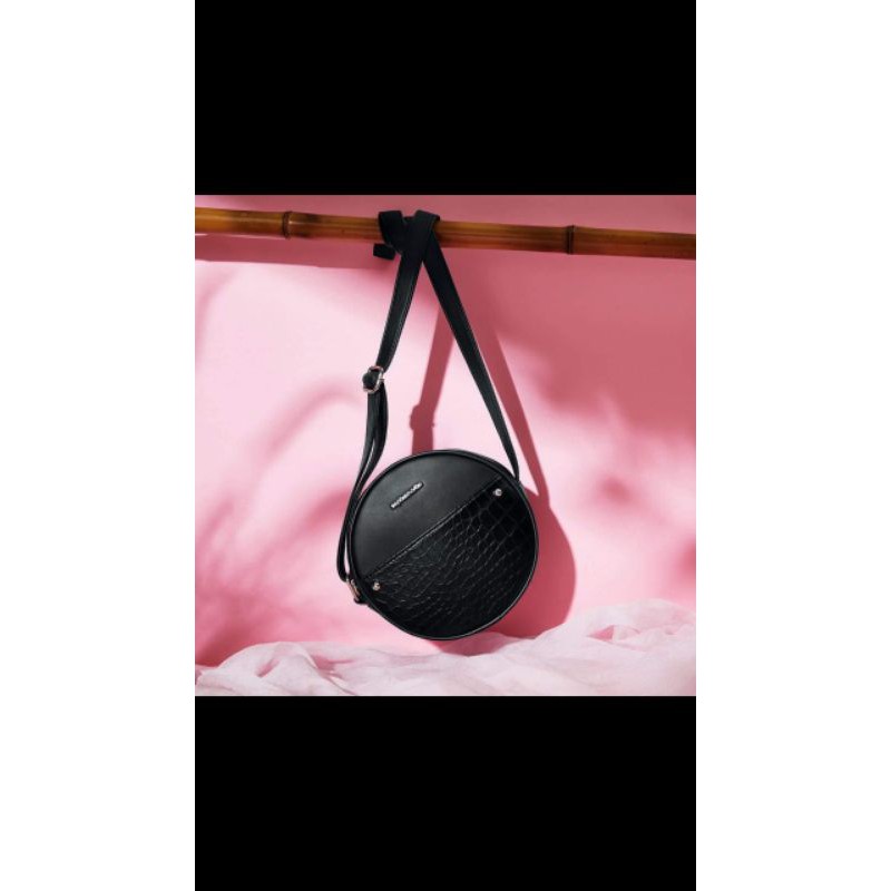 TAS HITAM WANITA SLEMPANG MALICHA SOPHIE PARIS PROMO