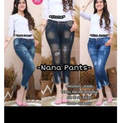 Bana jeans jeging celana wanita Terbaru