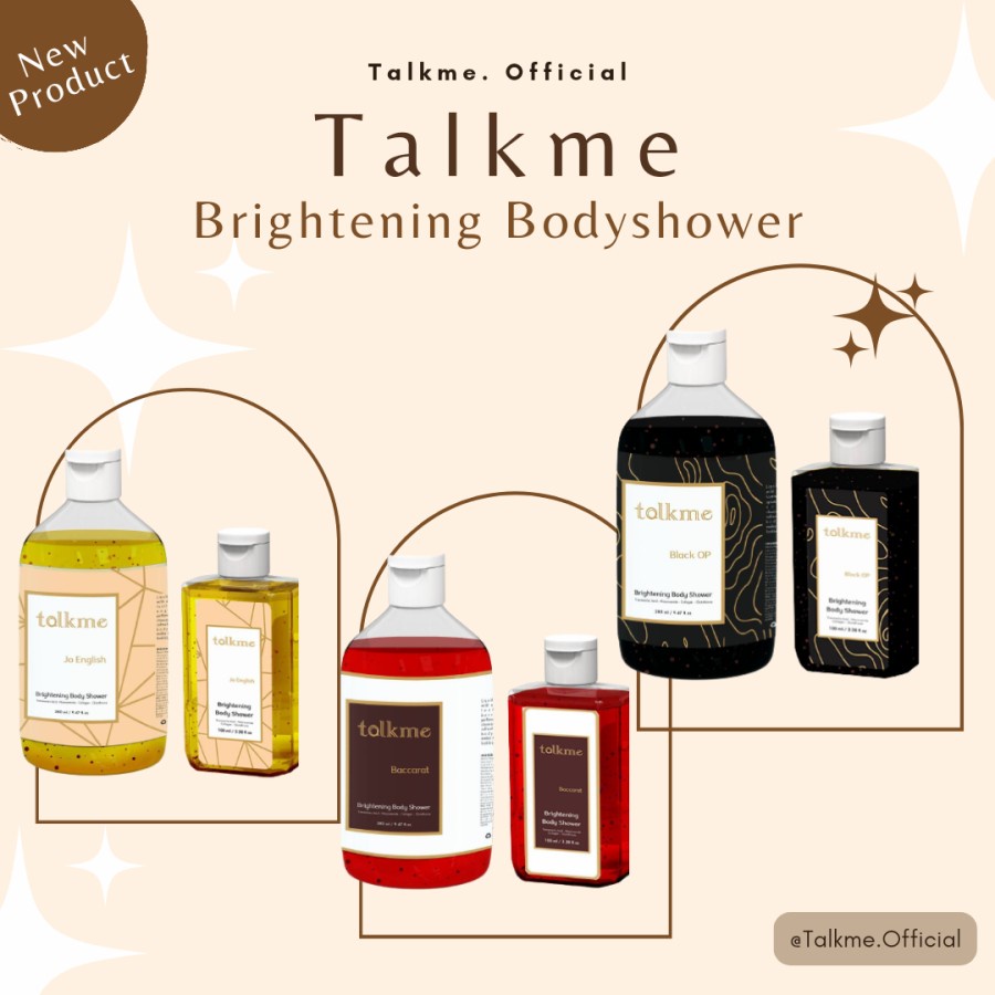 TALKME BRIGHTENING BODYSHOWER 280 ML