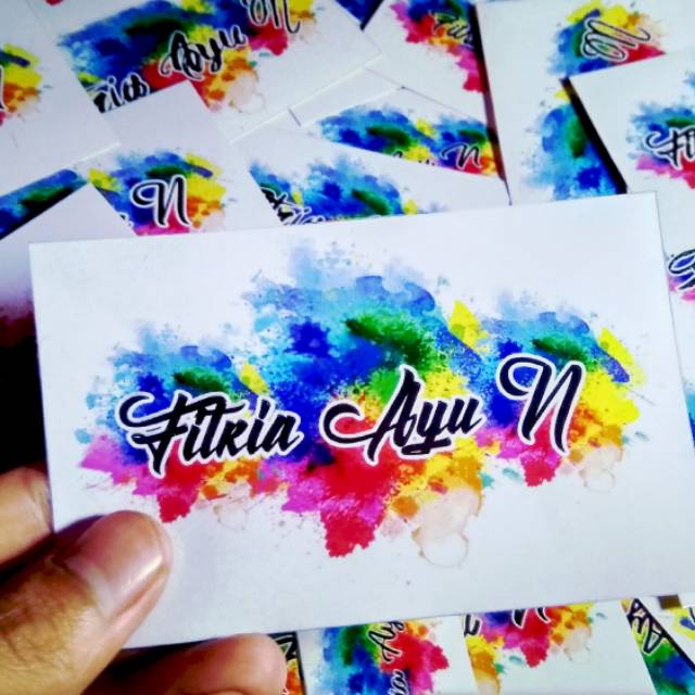 

CETAK STIKER MURAH CUSTOM LABEL