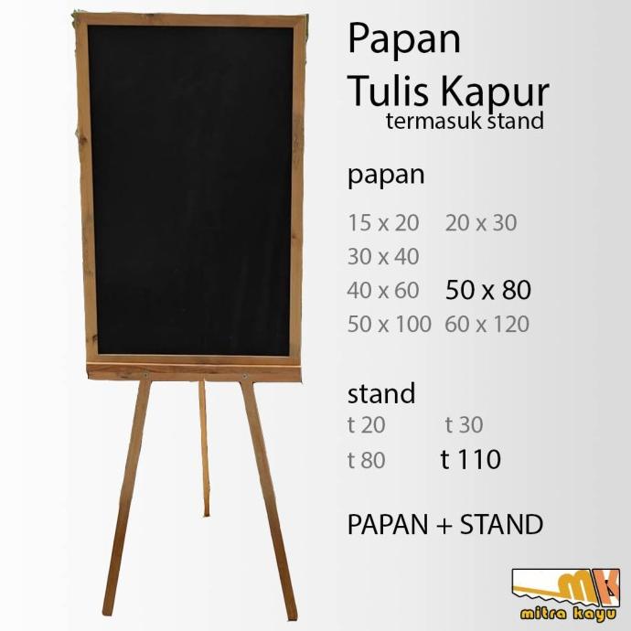 

Office & Stationery | Alat Tulis | Papan Tulis Kapur Standing Kafe Wedding Acara Kaki Tinggi Bisa Dilipat | Best Seller