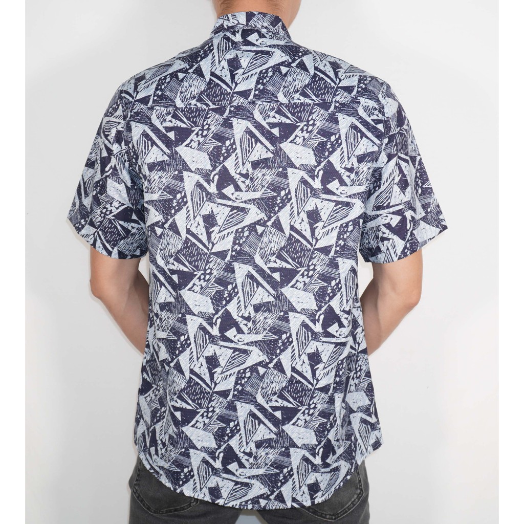 AMSPRO kemeja pria / kemeja casual / kemeja motif / kemeja kantor / kemeja kerja Pd-53