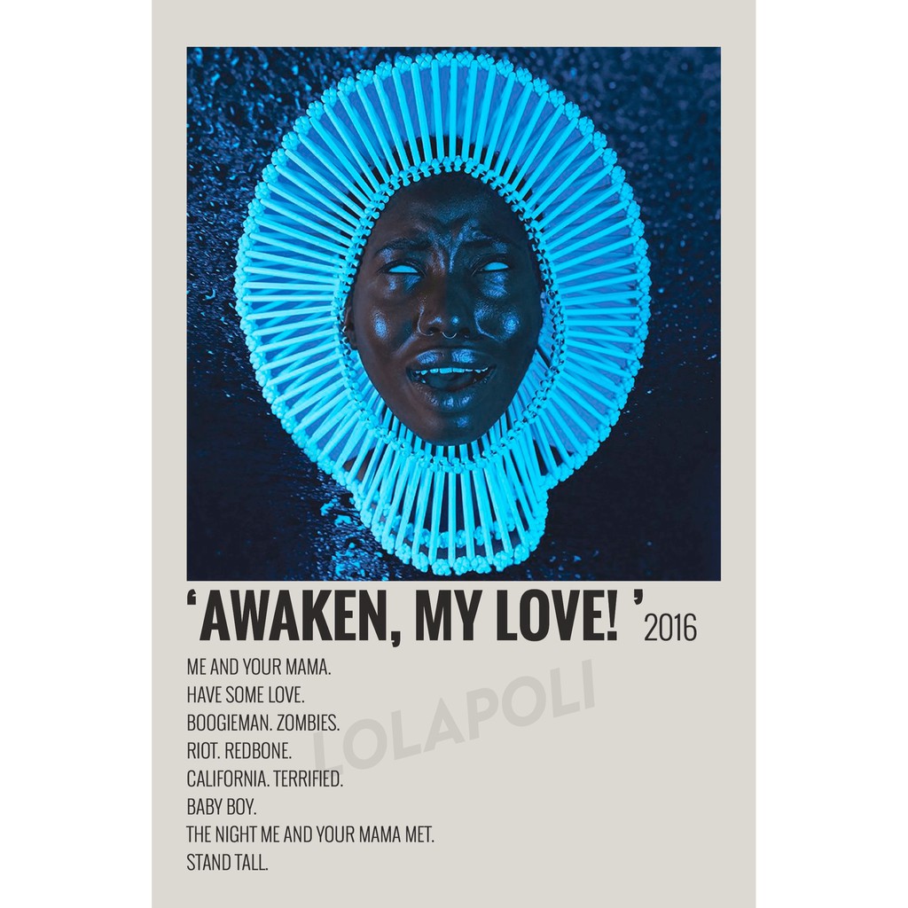 Poster Cover Album Awaken, My Love! - Childish Gambino