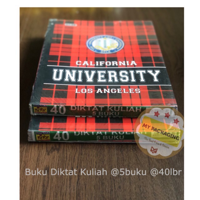 Buku Tulis CAMPUS KIKY Diktat Kuliah 40 lembar harga per pack isi 5 buku