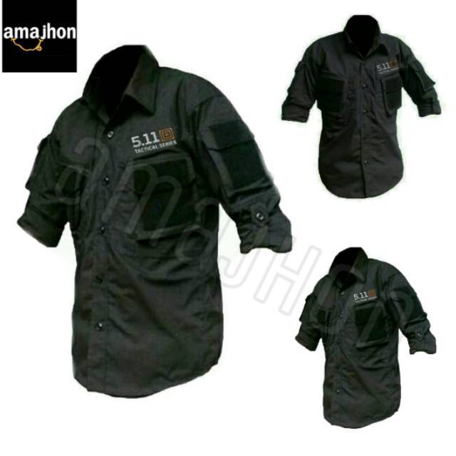 Kemeja tactical baju tactical kemeja outdoor army look