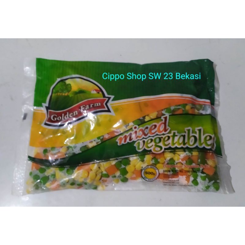 

Mixed Vegetable Golden Farm 500 gram