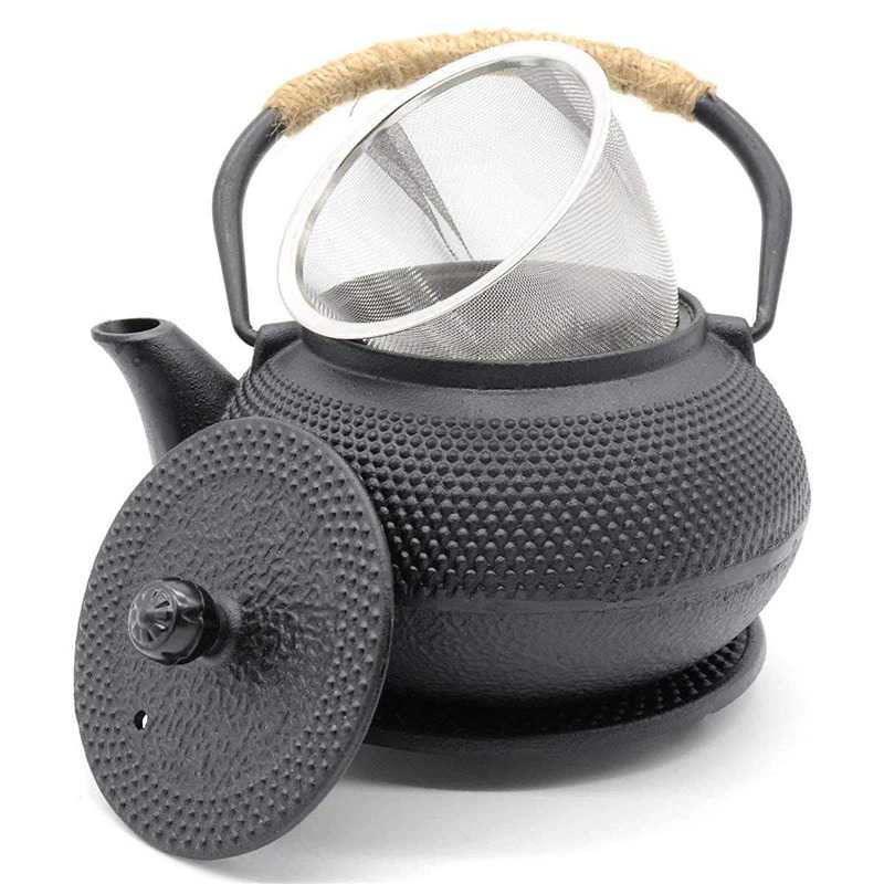 Teko Teh Jepang Dengan Saringan Stainles Japanese Teapot Maker 1.2L