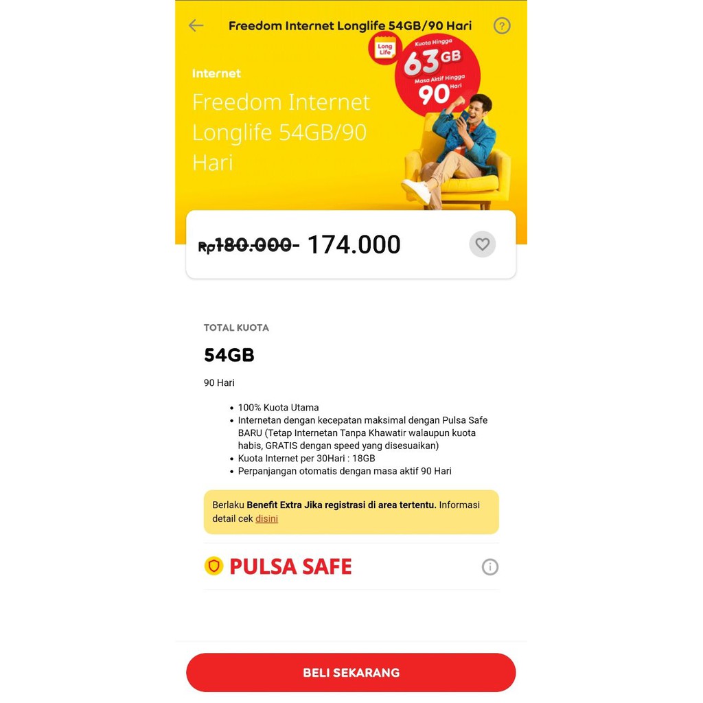 Paket Data Internet Indosat New Freedom Combo M L XL XXL 4GB 6GB 8GB 10GB 12GB 14GB 20GB 30GB 50GB