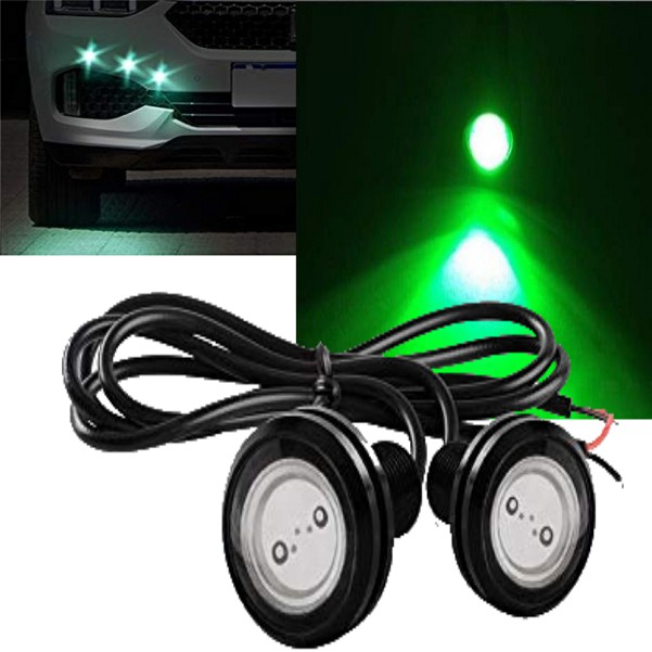 Daytime Running Light DRL Mini Hijau