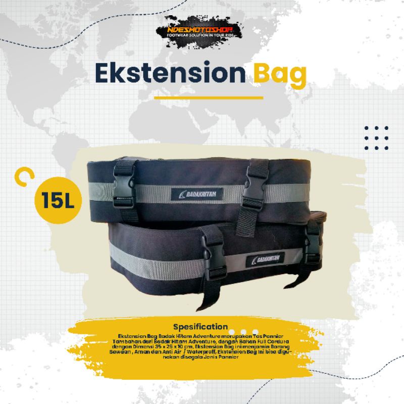 Ekstension Bag Badak Hitam Adventure