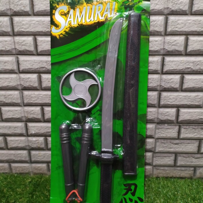 mainan set pedang pedangan plastik - mainan pedang anak