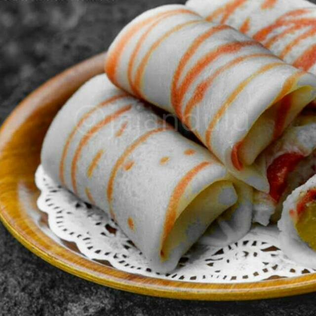 

Darlung dadar gulung motif (Paket 50 pcs) makanan murah Khusus Gosend Bandung