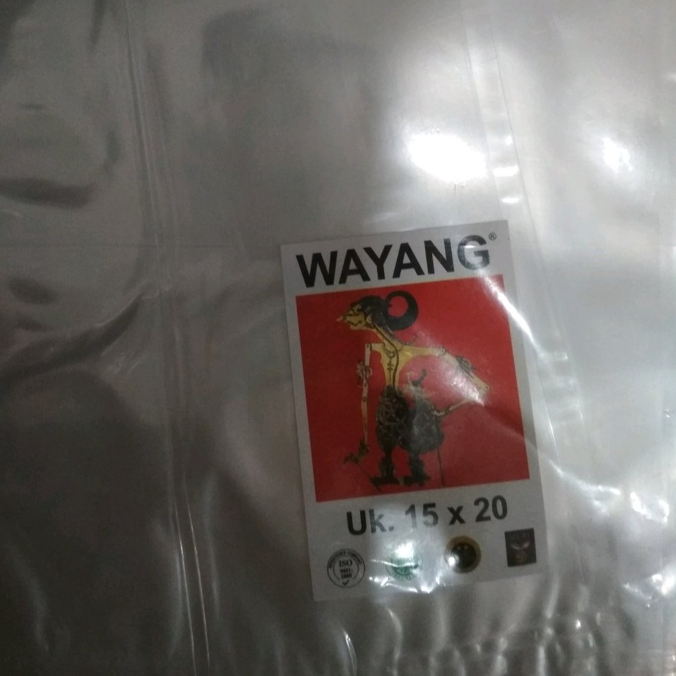 Plastik Pp Wayang 250 Gram -  Plastik Bening Wayang