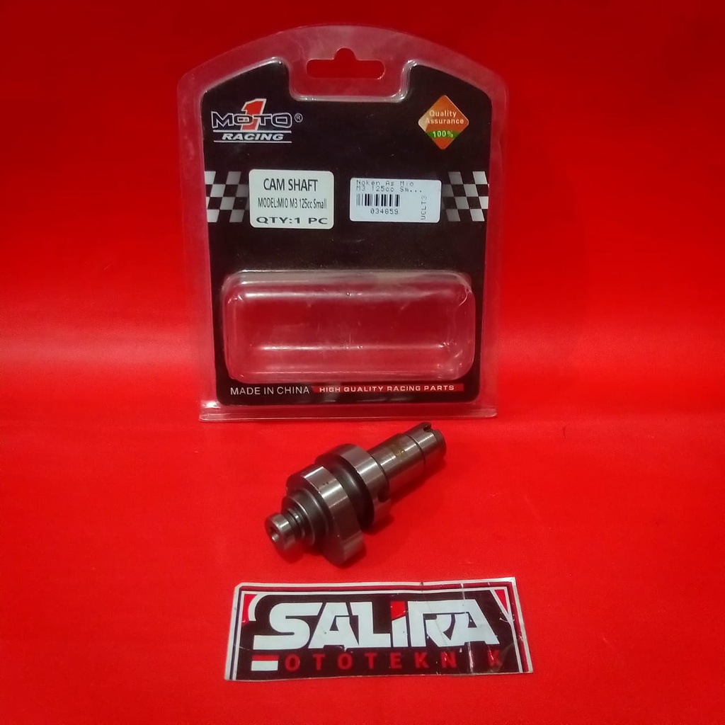 Noken As Kam Kem Camshaft Cam Untuk Yamaha Mio M3 125cc Small Merk Moto 1 Racing