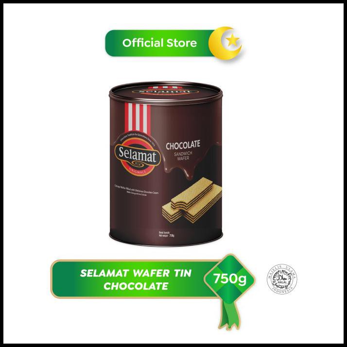 

Selamat Wafer Tin Chocolate 750G