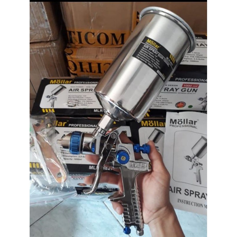 Spray gun MOLLAR HVLP 1.4 mm MLR-827