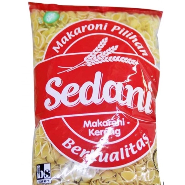 Sedani Makaroni Kerang Pasta bentuk Kerang 1 kg Macaroni