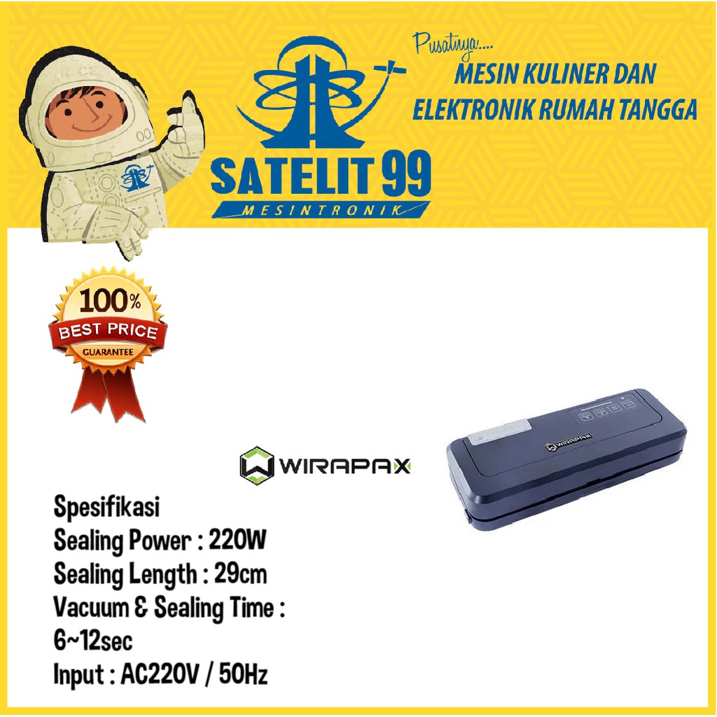 VACUM SEALER WIRAPAX