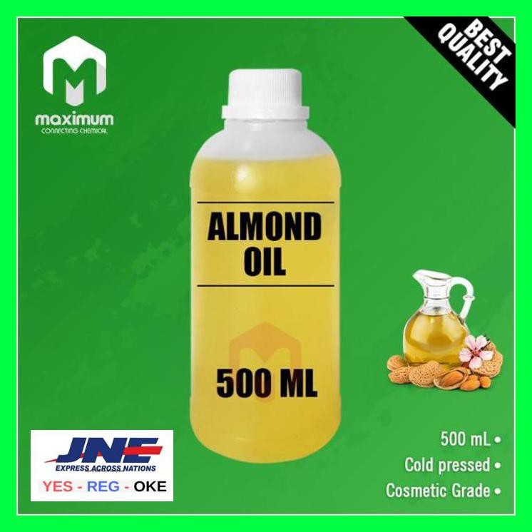 

Produk Terlaris- Pure Almond Oil 500 Ml - Cold Pressed - Minyak Almond Murni 500Ml A47D40