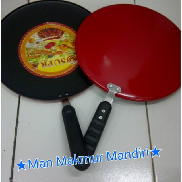 Pan Teflon Bulat ceper datar Supra