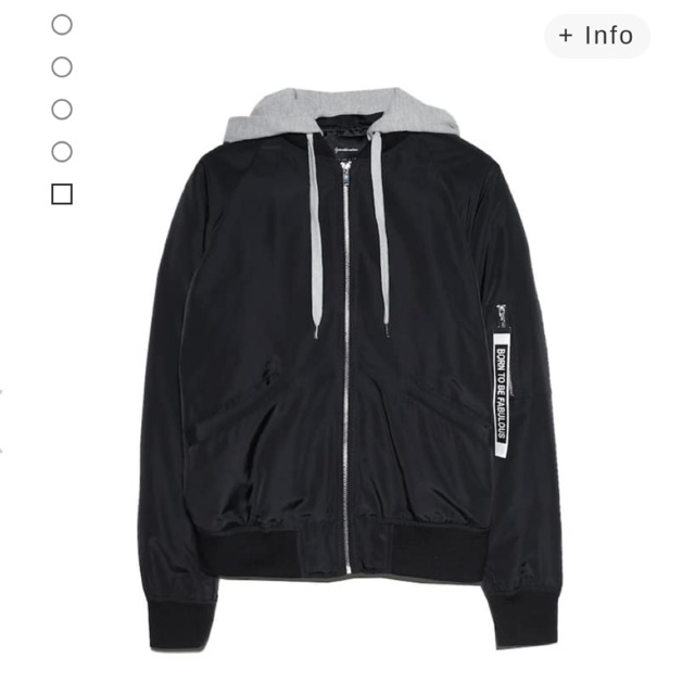 Hooded Bomber Jacket Stradivarius