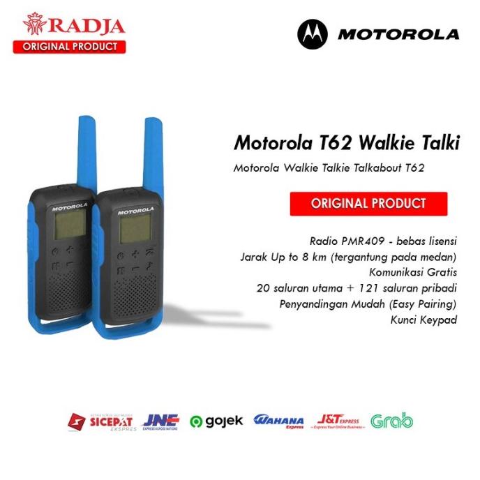 Motorola T62 Walkie Talkie Talkabout HT Handy Talky - ORI