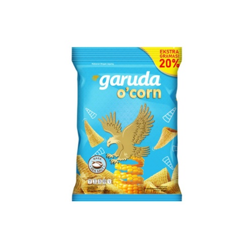 

Garuda O'Corn Snack Jagung Sea Salt 2 x 80 gr