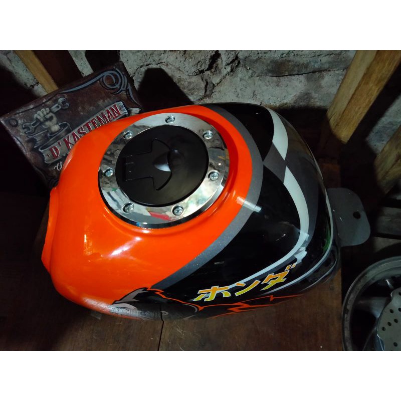 Jual Tangki Model Honda Monkey Airbrush Custom Paint Shopee Indonesia