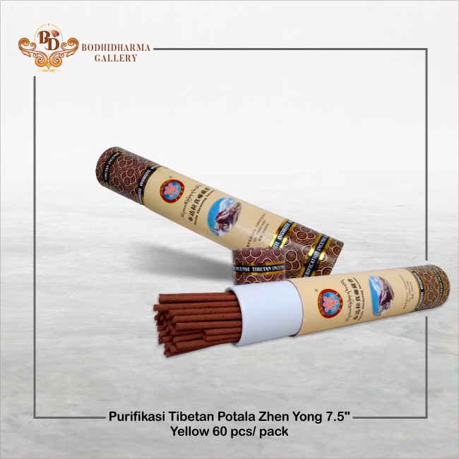 Dupa Hio Wangi Harum Herbal Purifikasi Tibetan Potala Zhen Yong Yellow