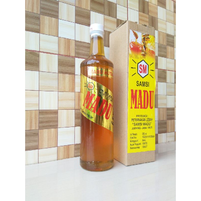 

Madu SAMSI madu hutan isi bersih 650ml