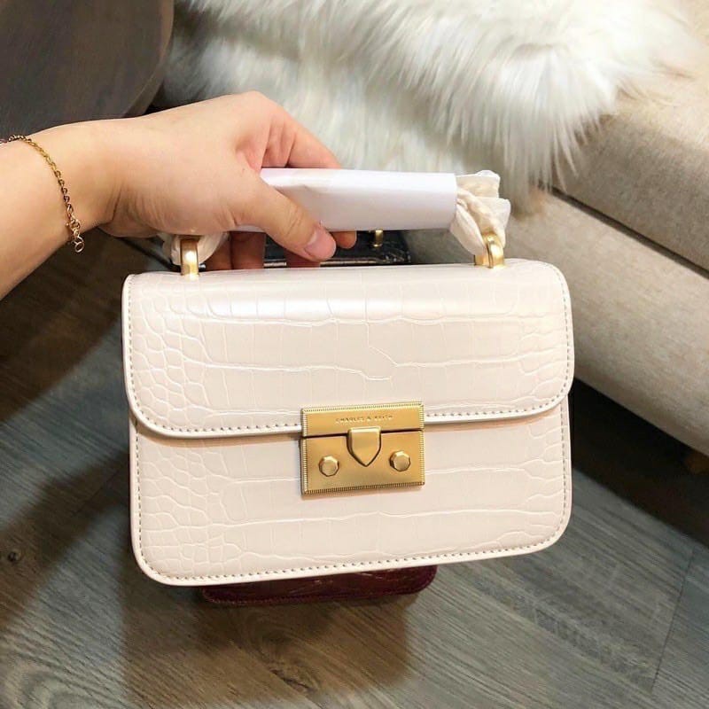 CK-80700972-3 - Tas Selempang Wanita Import Bag Wanita Cewek Croco Mini Tali Rantai Pesta Kondangan Terbaru Sling Bag - Sophie Emelia Bag (MERK KAFINA) #2261