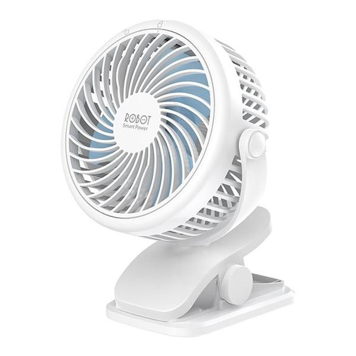 Robot Mini Fan Portable Clip RT-BF10 720 Degree Rotation