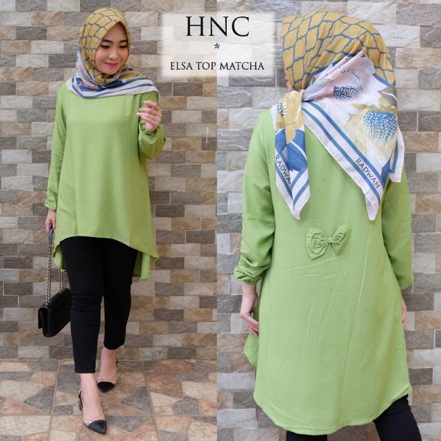 READY STOCK ELSA TOP By Hnc Radwah